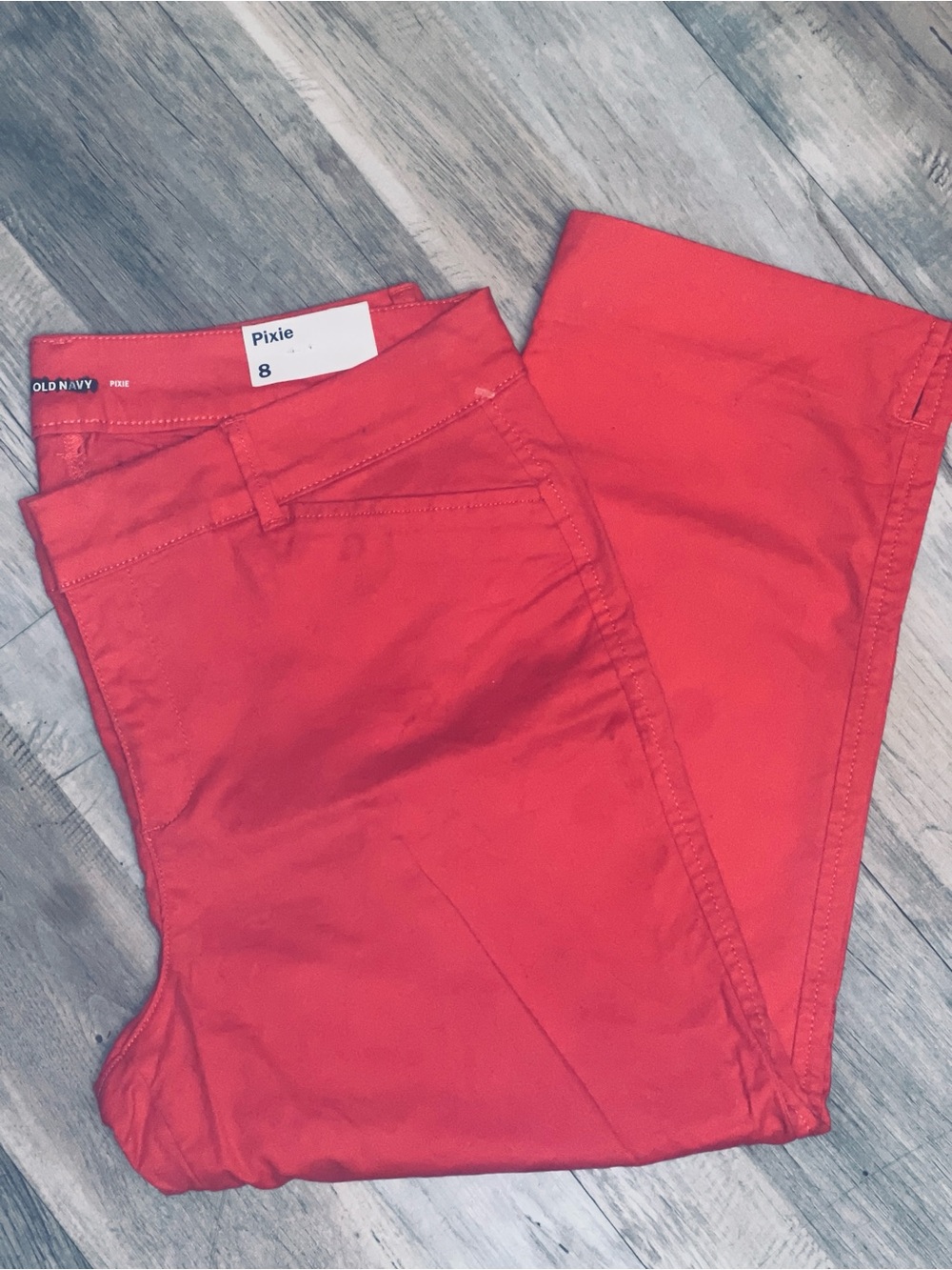 Old Navy Pixie Red Chinos - Women's